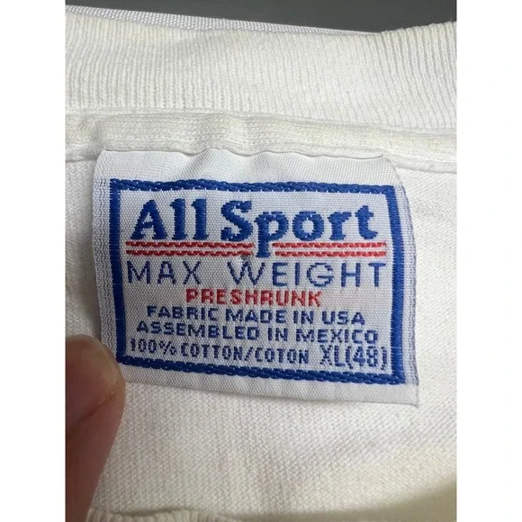 Vintage Governors Cup 1999 T-Shirt White Mens XL Cotton Single Stitch Racing - Picture 8 of 13